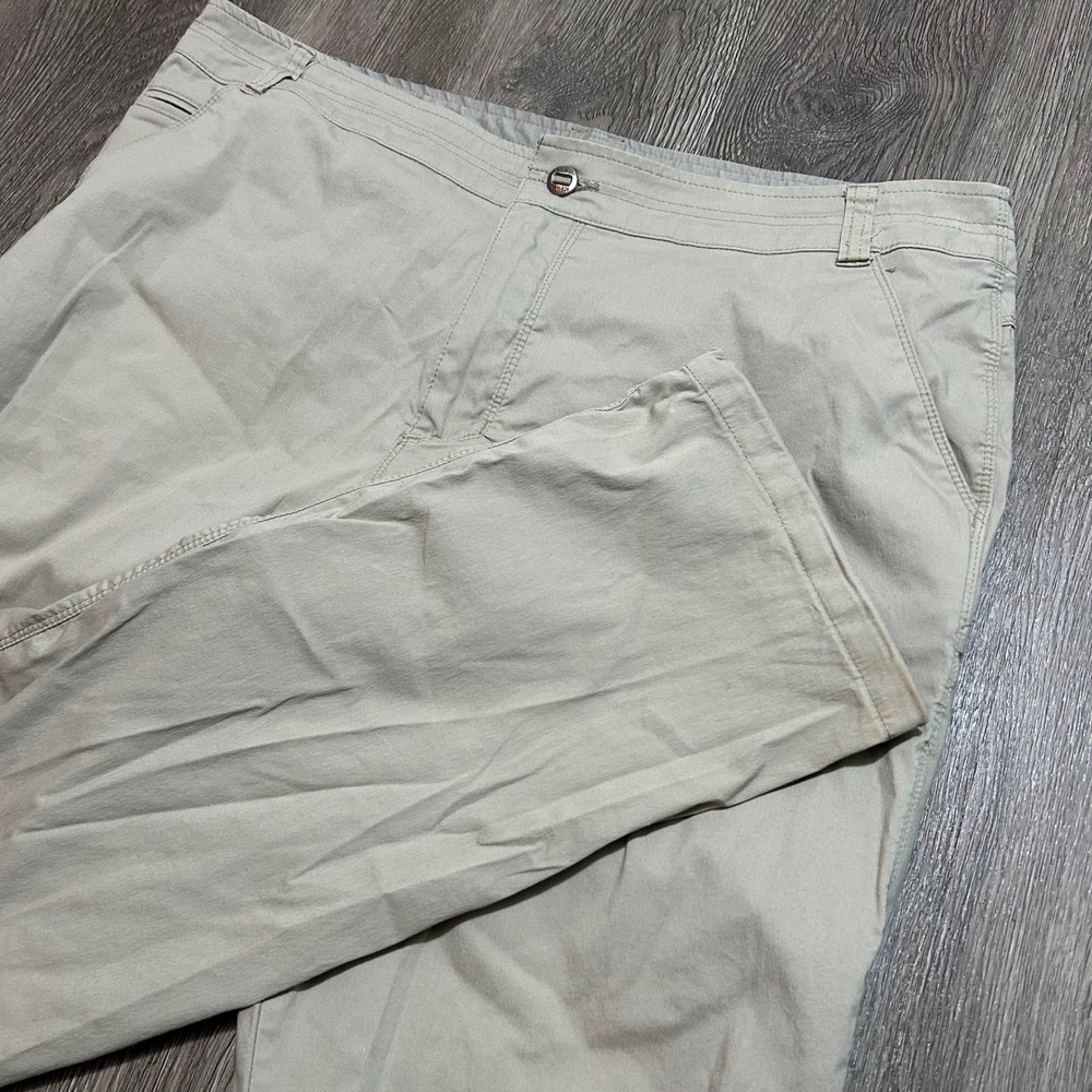 Kuhl Resistor Lite Chino 40x34 Tan Khaki Stretch Commuter Hiking Pants
